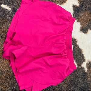 SHEIN Bright Pink Kids Shorts
